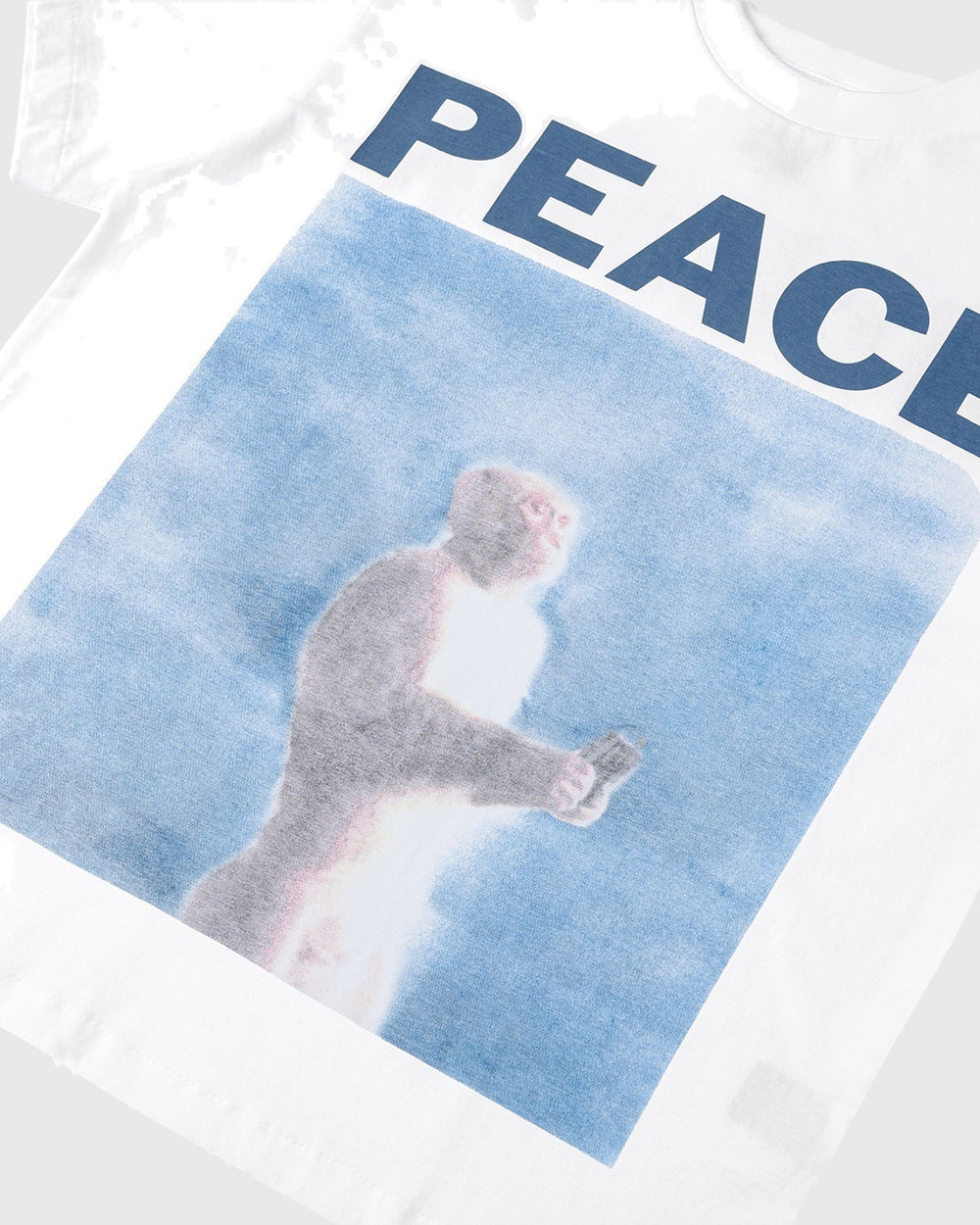 Monkey at Peace Off-White