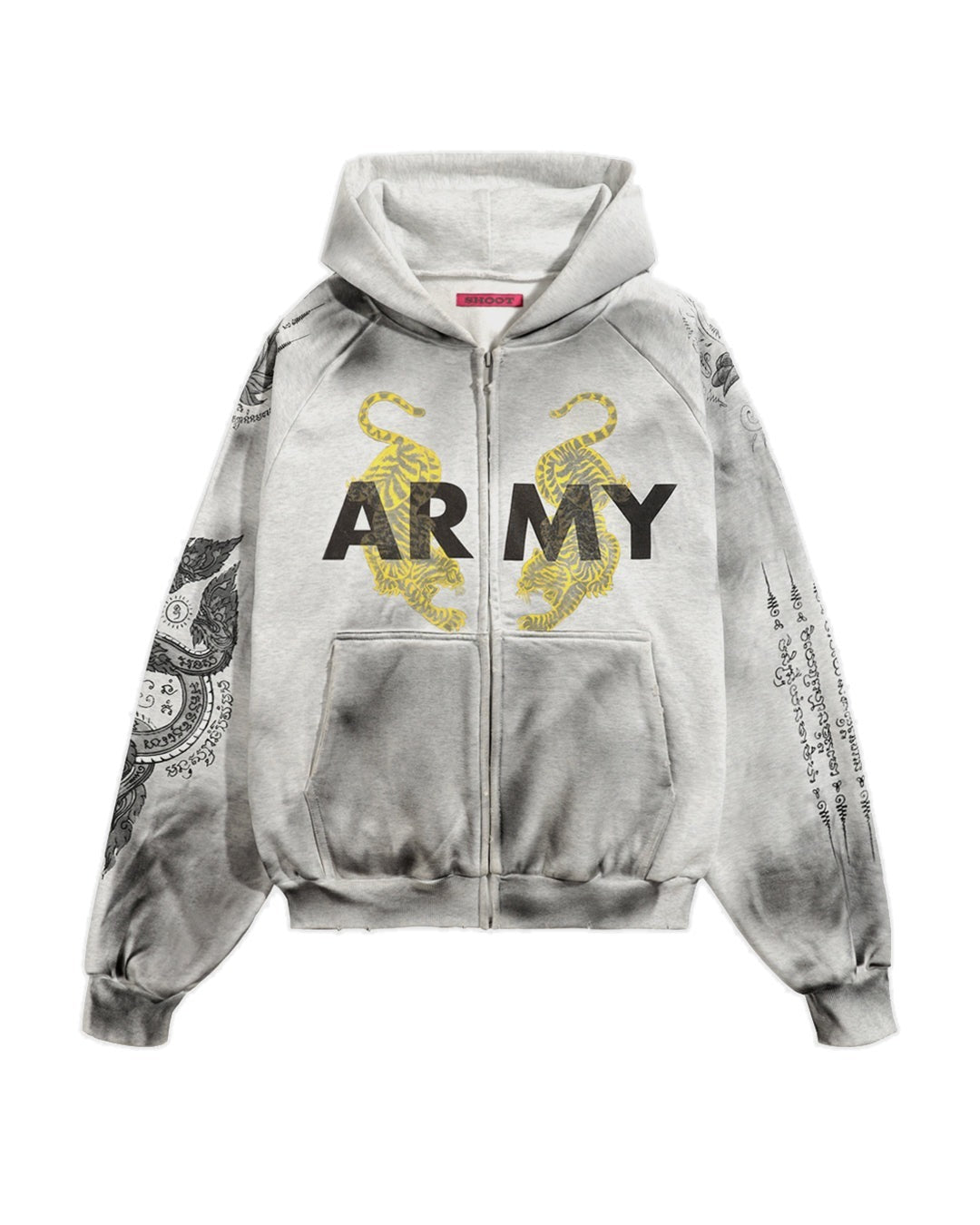 Army Sak Yant Zip-up