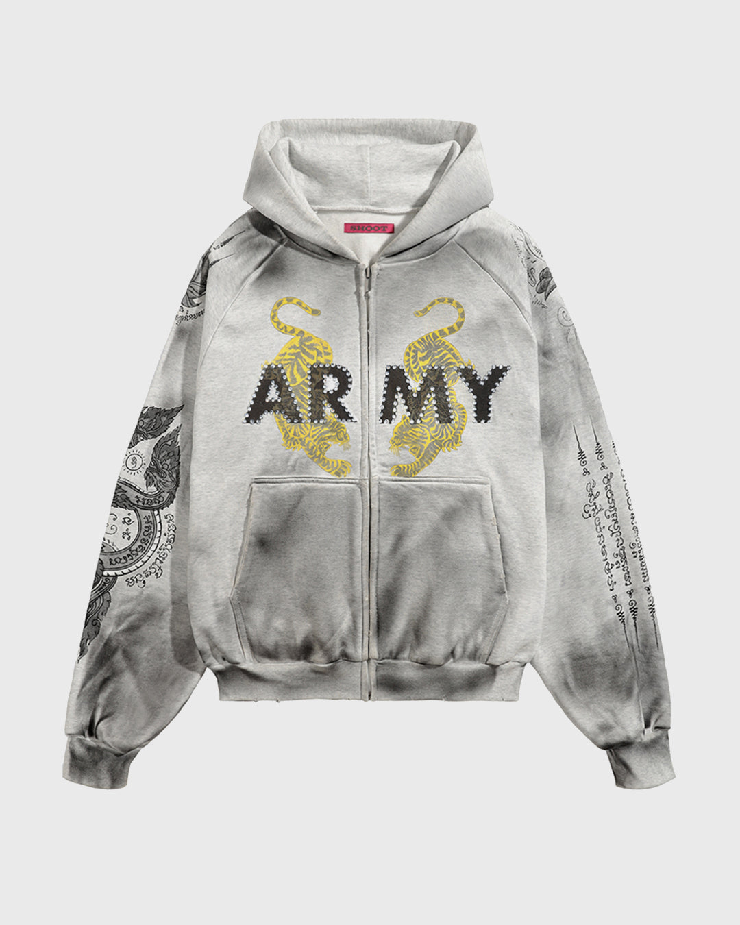 Studded Army Sak Yon Zip-up (G)