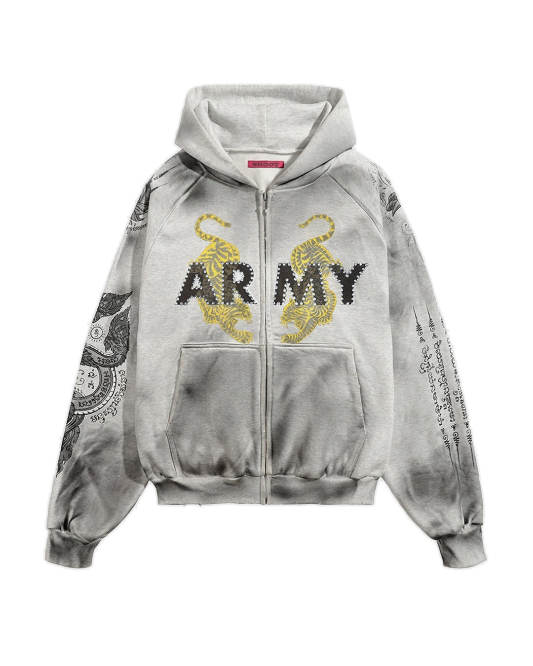 Army Sak Yant Zip-up