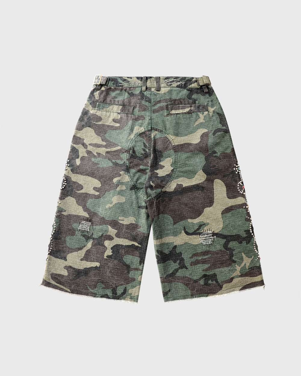 (G) Crystal Camo Capris