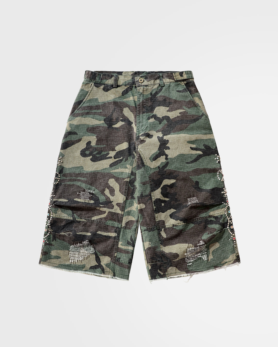 (G) Crystal Camo Capris