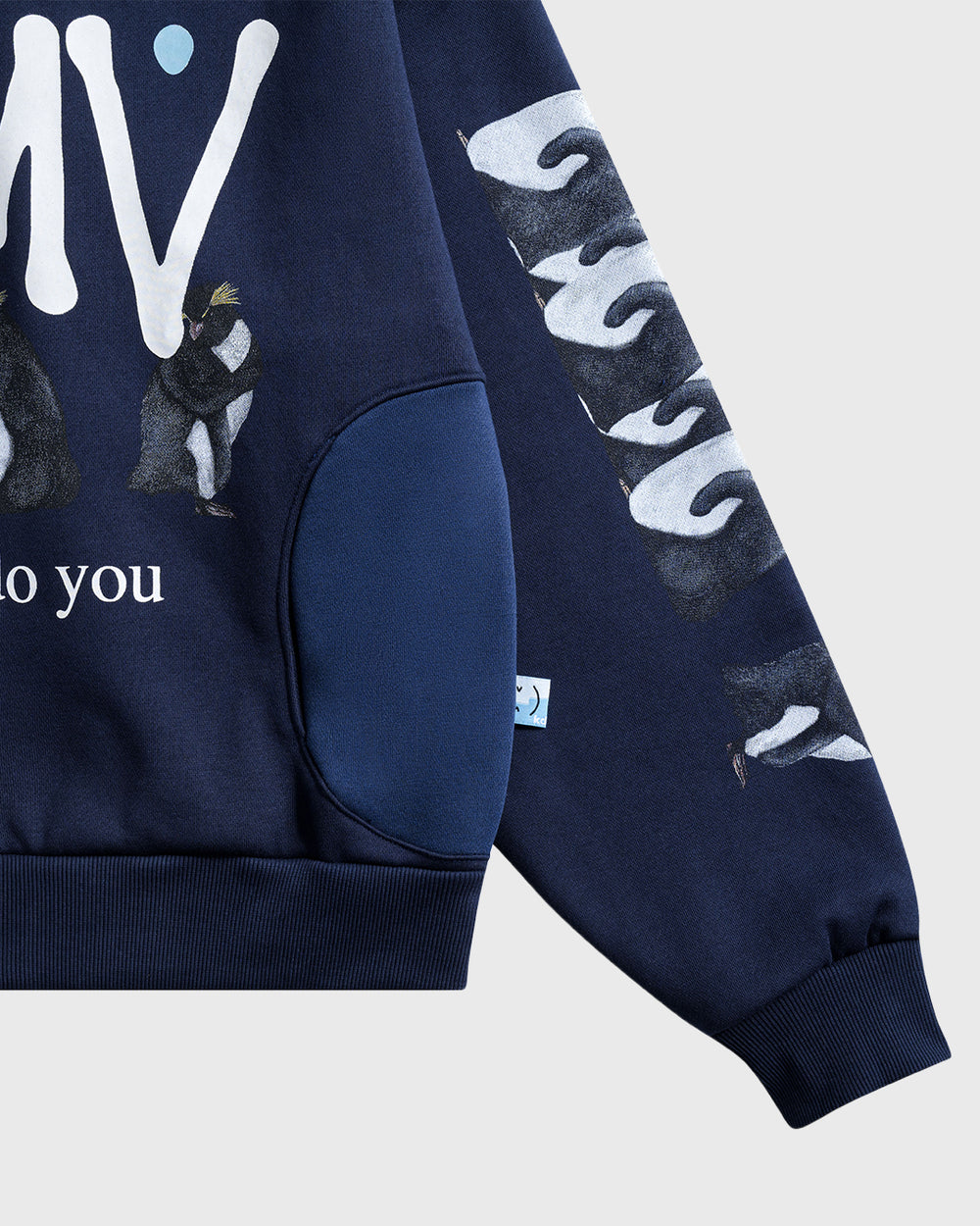 Penguin Zip-up Navy (G)