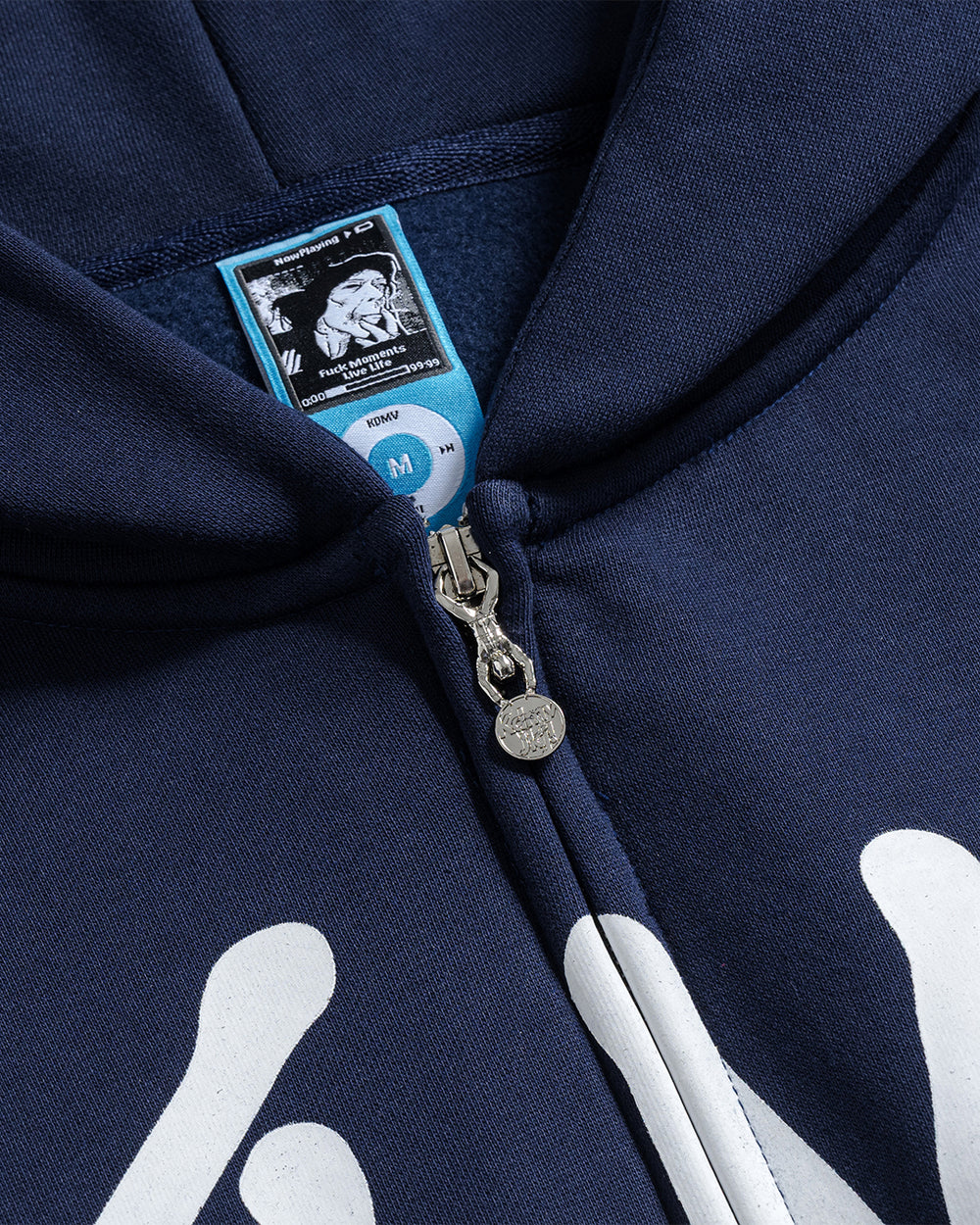 Penguin Zip-up Navy (G)