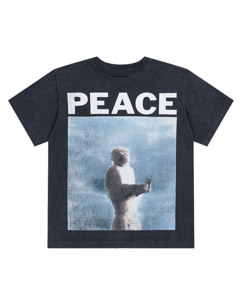 Monkey at Peace Black
