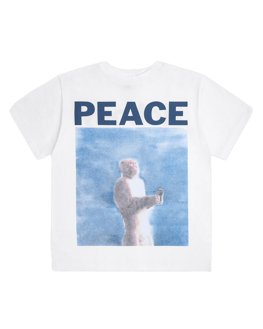 Monkey at Peace Off-White