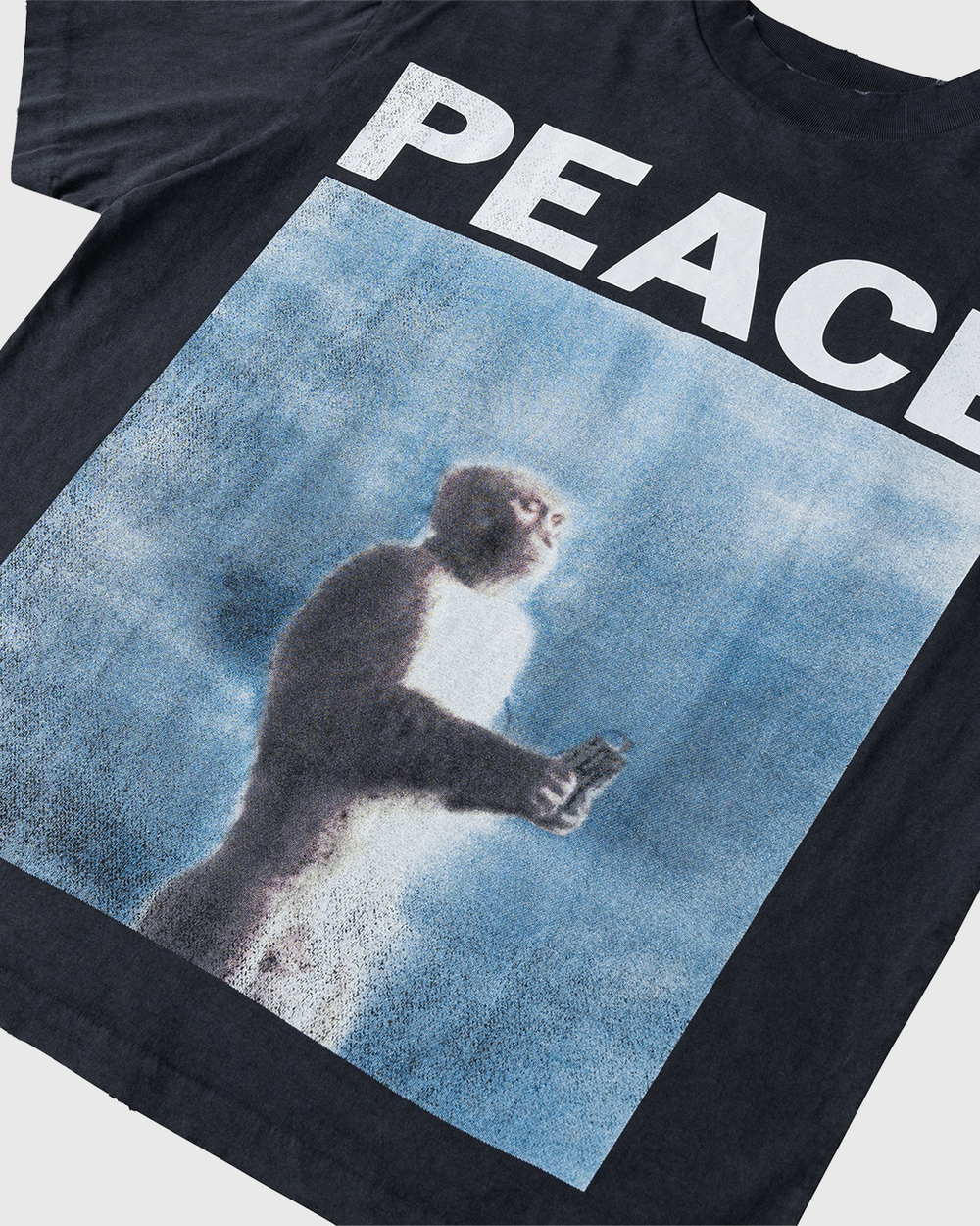 Monkey at Peace Black (G)