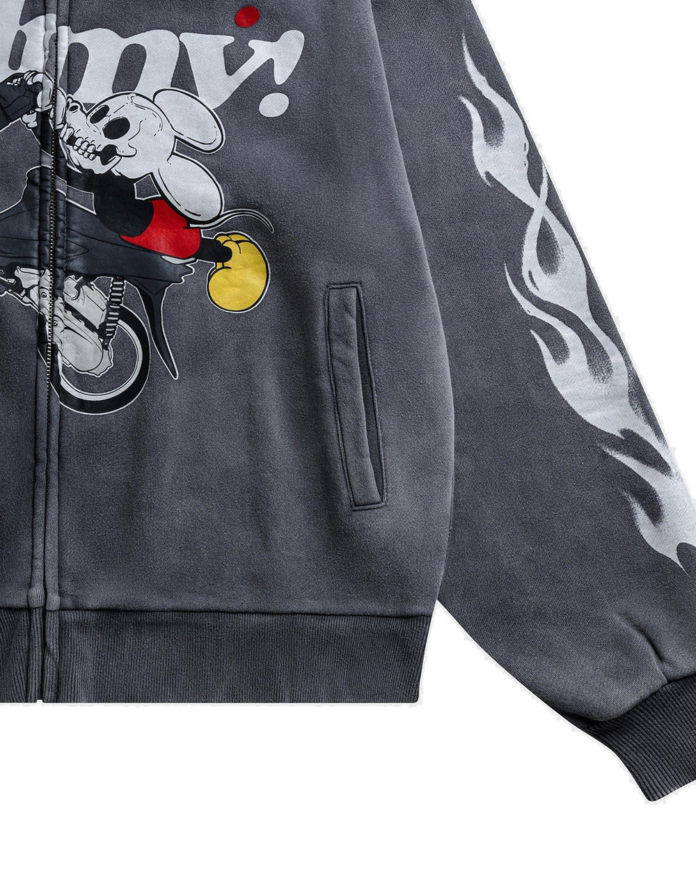 Skull Mickey Zipup