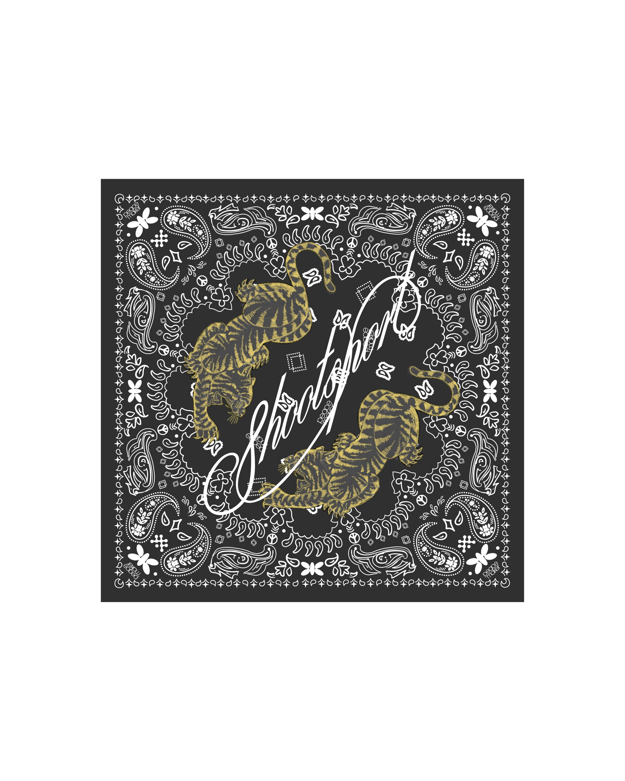shootxuncm tiger bandana (G)