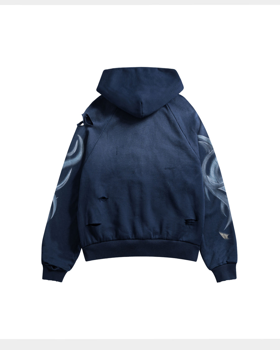 Shoot Navy Army Zip-up (G)