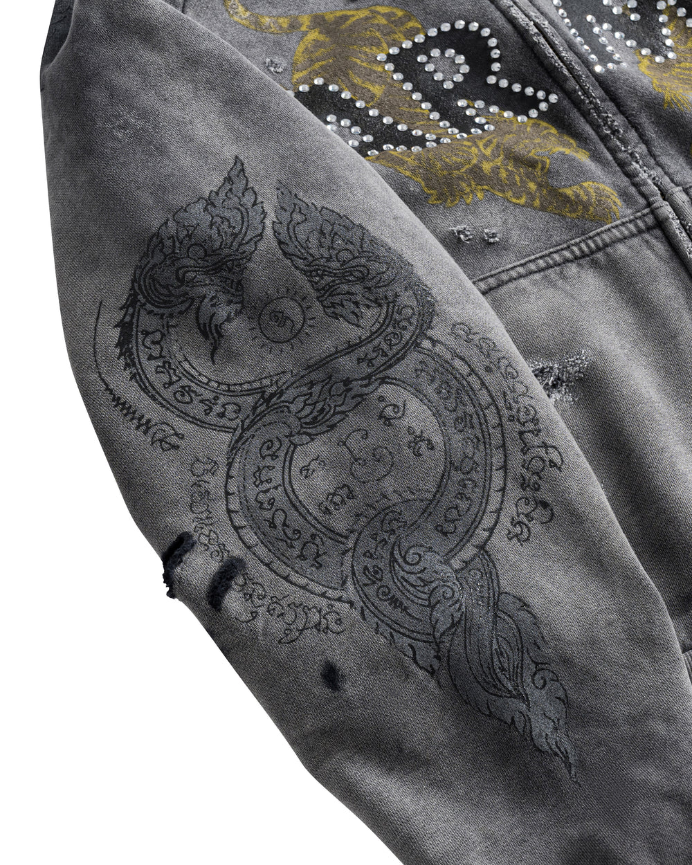 Army Sak Yon Zip-Up Charcoal (G)