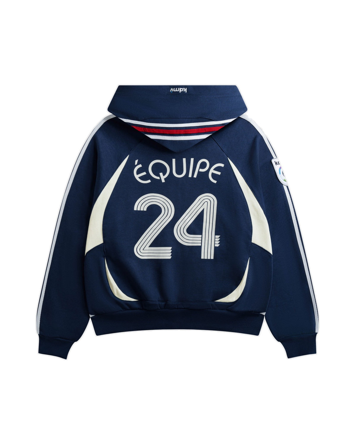 Equipe Zipup Navy — back