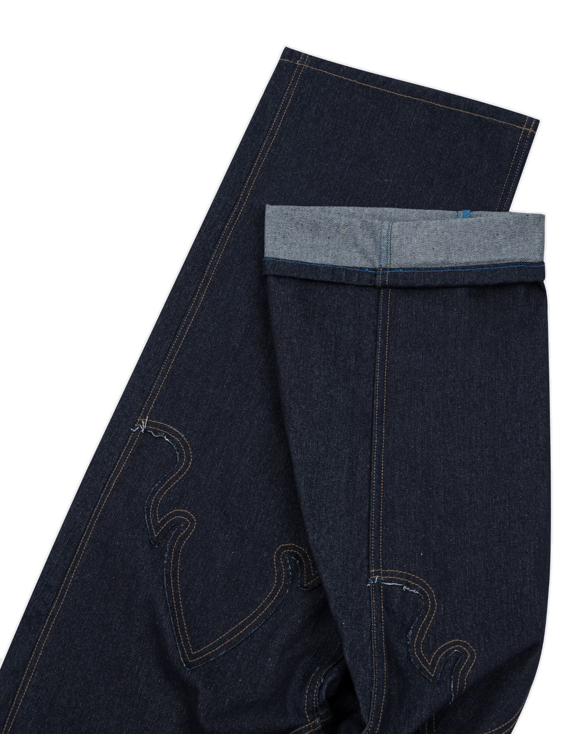 Kbach Denim Indigo — cuff