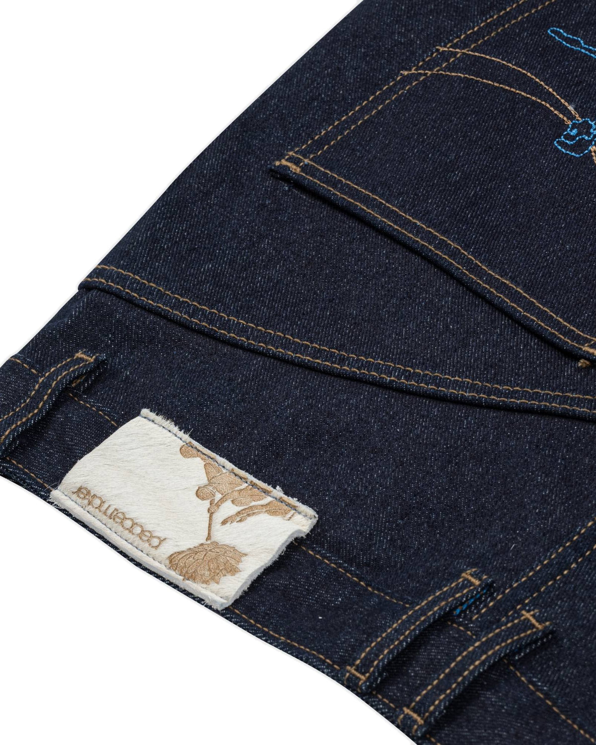 Kbach Denim Indigo — label