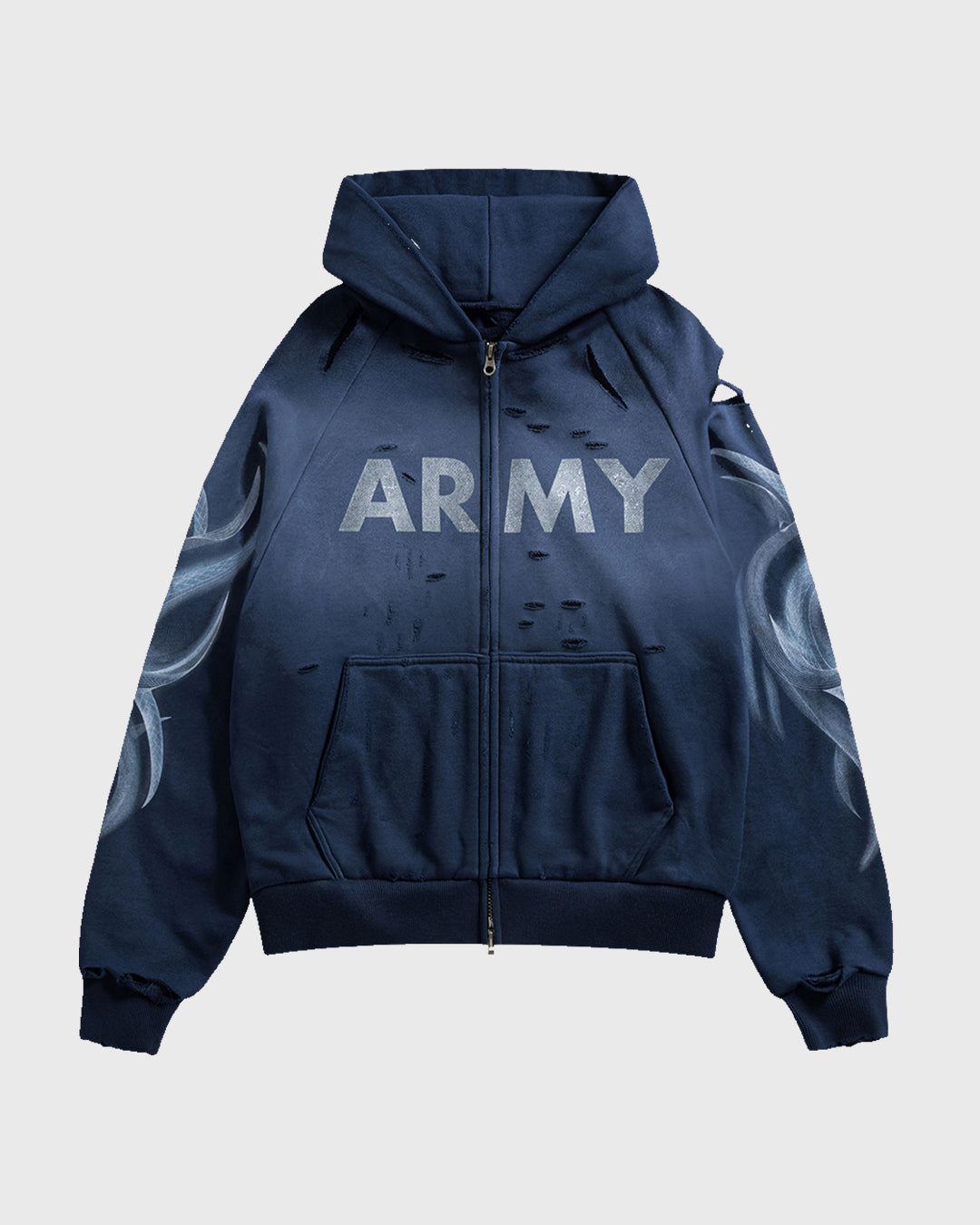 Shoot Navy Army Zip-up (G) – pxxcxmxkxr