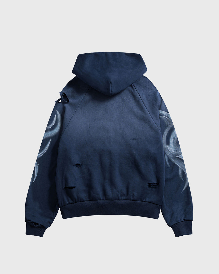 Shoot Navy Army Zip-up (G)