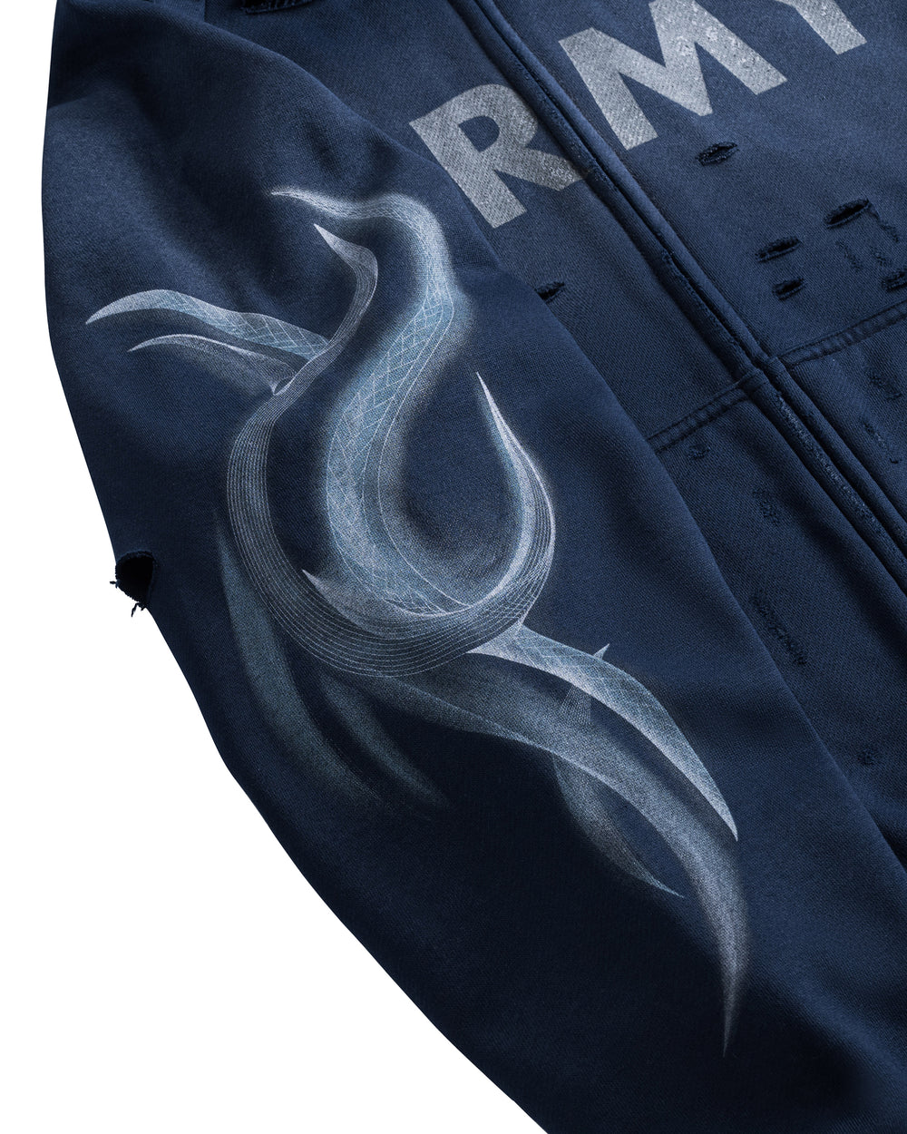 Shoot Navy Army Zip-up (G)